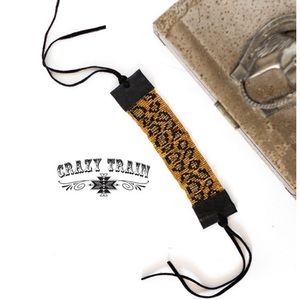 Crazy Train Leopard Mesa Beaded Bracelet